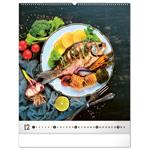 Nástenný kalendár Gourmet 2024, 48 × 56 cm
