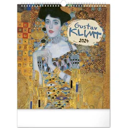 Nástěnný kalendář Gustav Klimt 2024, 30 × 34 cm