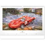 Nástěnný kalendář Oldtimers – Václav Zapadlík 2024, 64 × 42 cm