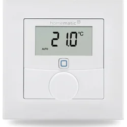 Nástenný termostat Homematic IP so snímačom vlhkosti