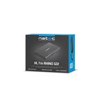 Natec externý HDD box 2,5" USB 3.0 Rhino Go, čierny, hliníkové telo