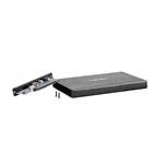 Natec externý HDD box 2,5" USB 3.0 Rhino Go, čierny, hliníkové telo
