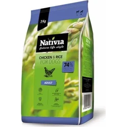 Nativia Adult 3kg granule pro psy