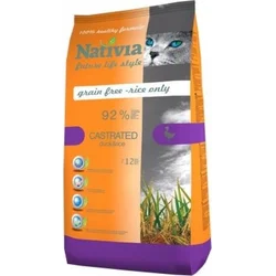 Nativia Nativia Castrated 10kg granule pro kastrované kočky