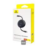 Navíjecí kabel Baseus Free2Draw USB-C/USB-C 1m 100W černý
