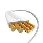 Navíjecí kabel Baseus Free2Pull USB-C/Lightning s nastavitelnou délkou až 1m 20W bílý