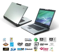 NB ACER TM 4222WLMi 15,4"PD-M 1,66GHz/512MB/80GB/DVD±RW/W/CAM/BT/XPH