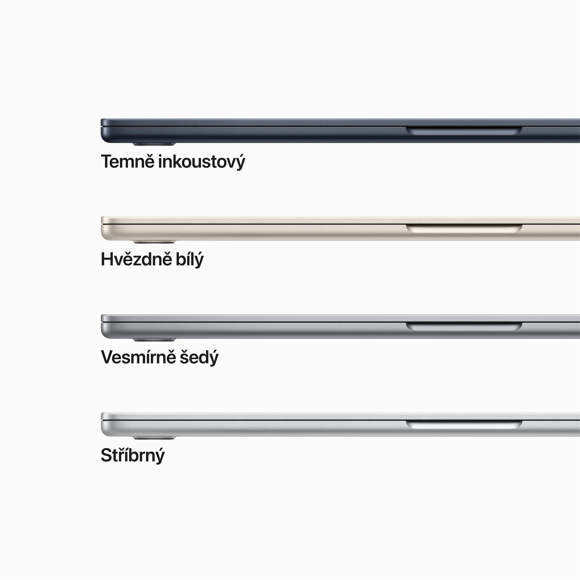NB Apple MacBook Air 15",M2 8-jadrový CPU/10-jadrový GPU,8 GB,512 GB,Vesmírne sivá,CZ