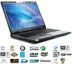 NB Aspire 9411AWSMi 17"PD-M 1,6GHz/1GB/120GB/Go7300/DVD±RW/W/CAM/XPH