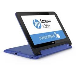 NB HP Stream x360 11-p000nc dotyk.,11,6",Intel Celeron N2840,2GB,32GB SSD,WiFi,BT,W8.1,blue