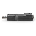NEDIS adaptér DisplayPort/ zástrčka DisplayPort - zásuvka VGA/ černý