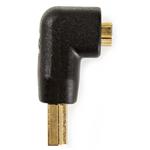 NEDIS adaptér HDMI™/ konektory 90° úhlový HDMI™ – HDMI™ vstup/ černý
