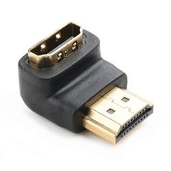 NEDIS adaptér HDMI úhlový 90°/ HDMI konektor - HDMI zásuvka/ černá