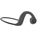 NEDIS bezdrátová sluchátka + mikrofon/ Bone Conduction/ výdrž 6,5 hodin/ ovládání hlasitosti/ IPX5/ šedé