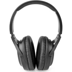 NEDIS bezdrátová sluchátka + mikrofon/ OVER-EAR/ výdrž 20 hodin/ ovládání stiskem/ ovládání hlasitosti/ černé