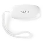 NEDIS bezdrátová sluchátka + mikrofon/ TWS/ BT/ 110 dB/ výdrž 6 hodin/ hlasové ovládání/ nabíjecí pouzdro/ bílé