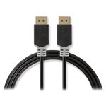 NEDIS DisplayPort 1.4 kábel/ DisplayPort konektor - DisplayPort konektor/ 8K/ antracit/ krabica/ 2m