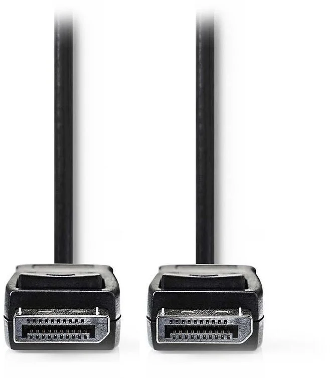 NEDIS kabel DisplayPort/ DisplayPort zástrčka - DisplayPort zástrčka/ černý/ 2m (blisterbox)