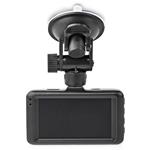 NEDIS kamera do auta/ LCD 3.0"/ 1080p/ 12Mpx/ parkovací senzor/ detekcia pohybu/ nočné videnie/ čierna/ červená