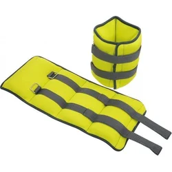 Neoprenová zátěž LIFEFIT ANKLE/WRIST WEIGHTS 2 x 4,0kg, sv. zelená
