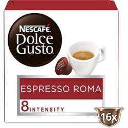 NESCAFÉ® Dolce Gusto® Espresso Roma kávové kapsle, 16 ks