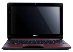 Netbook ACER Aspire ONE D257 10,1"LED Atom N570 1GB 320GB SD WiFi CAM 6cell Linpus RED