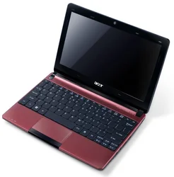 Netbook ACER Aspire ONE D257 10,1"LED Atom N570 1GB 320GB SD WiFi CAM W7S+Android RED