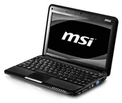 Netbook MSI U135DX-2096CS Swarovski edition 10" LED, N455, 1GB, 250GB, GMA3150, bez DVD, WiFi, cam, W7Starter