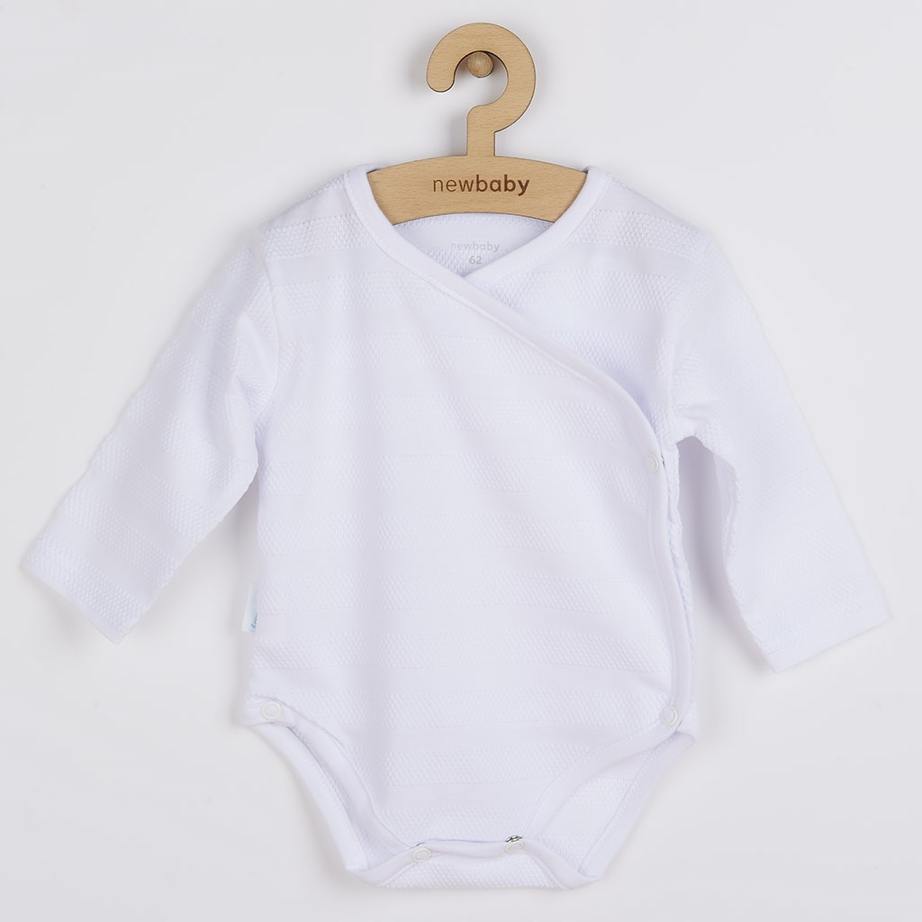 New Baby 7-dílná kojenecká soupravička do porodnice I AM bílá, vel. 62 (3-6m)