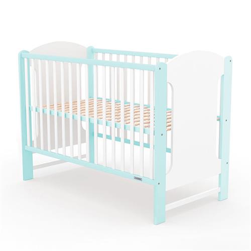 New Baby Dětská postýlka ELSA, bílo-mátová
