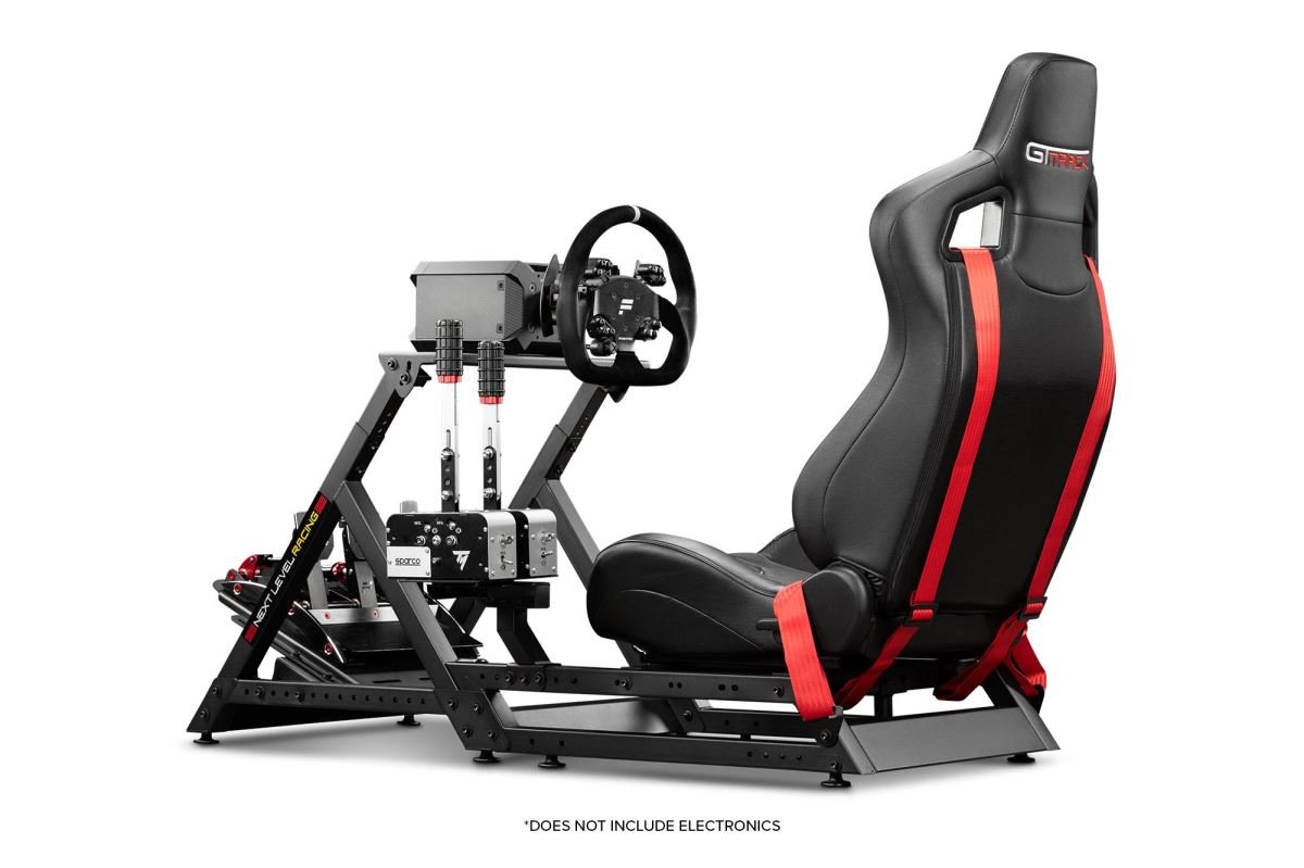 Next Level Racing GTtrack Racing Simulator, pretekársky kokpit