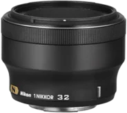 Nikon 1 Nikkor 32mm f/1.2 Black