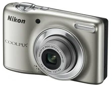 NIKON kompakt COOLPIX L25 - 10,1 MP, 5x zoom - Silver