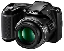 NIKON kompakt COOLPIX L810 - 16,1 MP, 26x zoom VR - Black