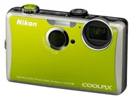 NIKON kompakt COOLPIX S1100pj, 14.1MPix, zelená, 5x zoom, VR