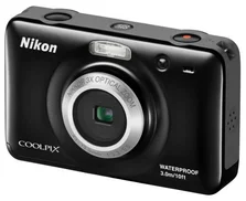 NIKON kompakt COOLPIX S30 - 10,1 MP, 3x zoom - Black