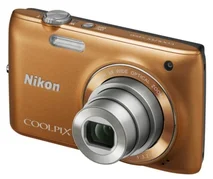 NIKON kompakt COOLPIX S4100, 14MPix, bronzová, 5x zoom