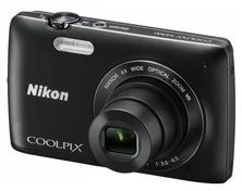 NIKON kompakt COOLPIX S4300 - 16 MP, 6x zoom VR - Black
