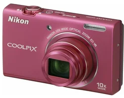 NIKON kompakt COOLPIX S6200, 16MPix, pink, 10x zoom VR