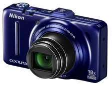 NIKON kompakt COOLPIX S9300 - 16 MP, 18x zoom VR - Blue