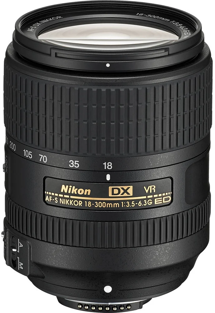 Nikon NIKKOR objektív 18-300mm f/3.5-6.3G ED AF-S VR DX Zoom JAA821DA