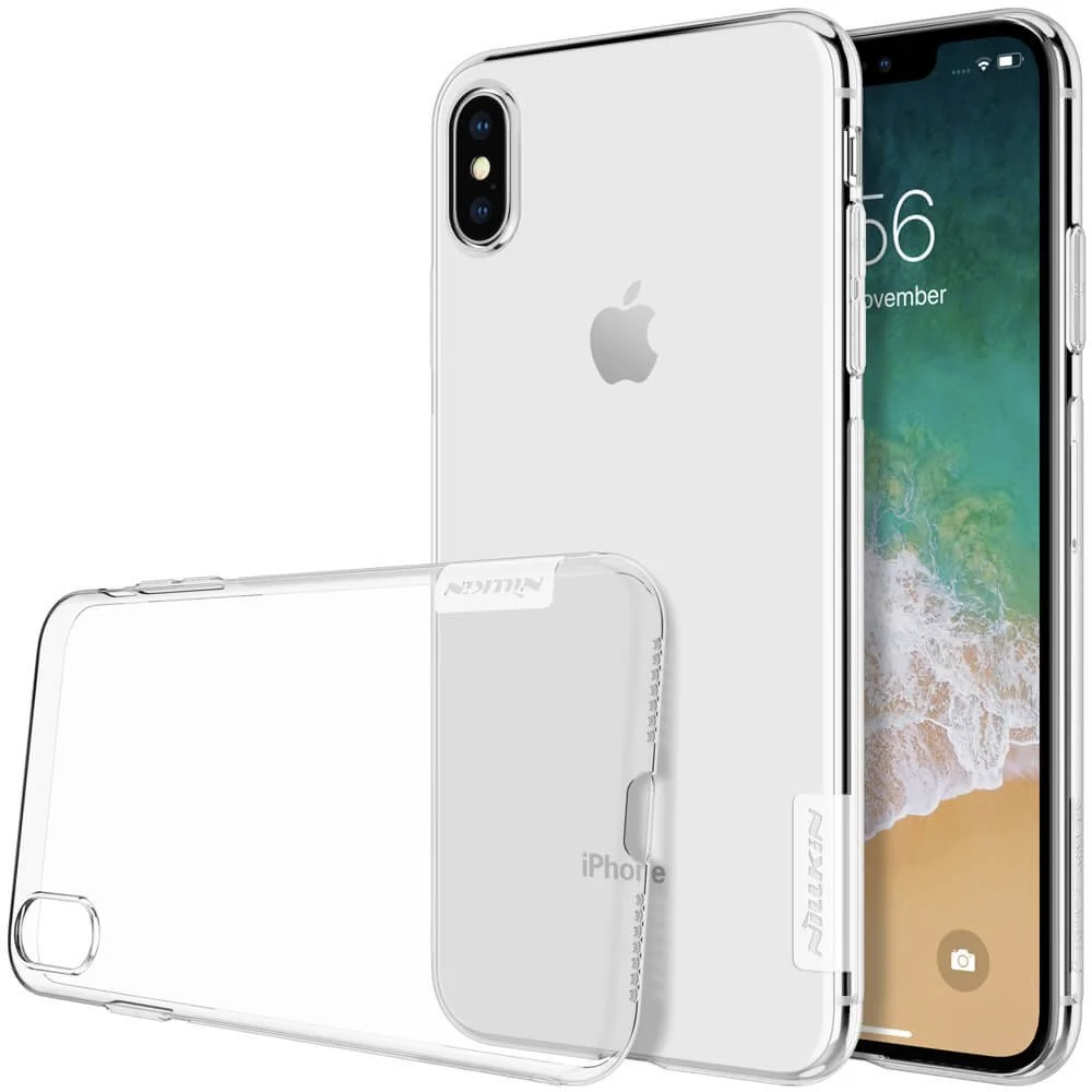 Nillkin Nature TPU Pouzdro Transparent pro Apple iPhone XS Max