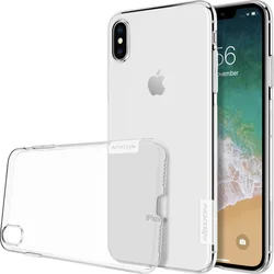 Nillkin Prírodné TPU puzdro Transparent pre Apple iPhone XS Max