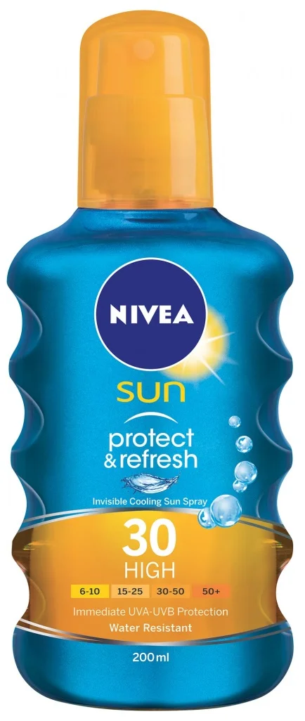 Nivea Sun Protect & Refresh sprej na opaľovanie SPF 30 200ml