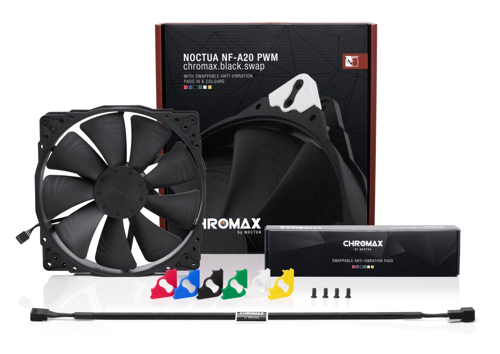 Noctua NF-A20 PWM chromax.black.swap