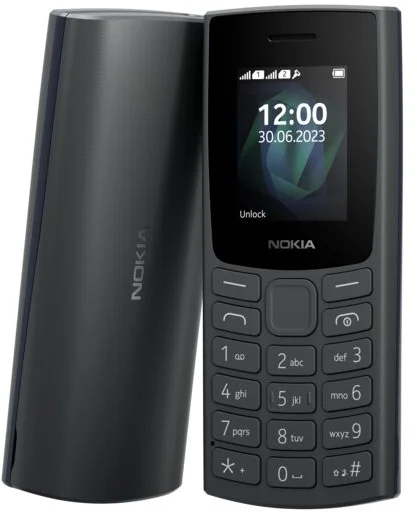 Nokia 105 2G, Dual Sim, 2023, čierna