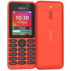 Nokia 130 Dual SIM Red - červený