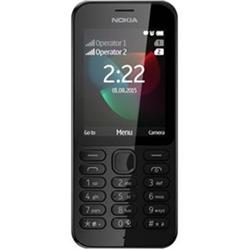 Nokia 222 Dual SIM Black - černý