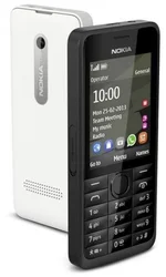 Nokia 301 Black - černý