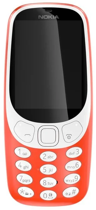 Nokia 3310 Dual SIM červený